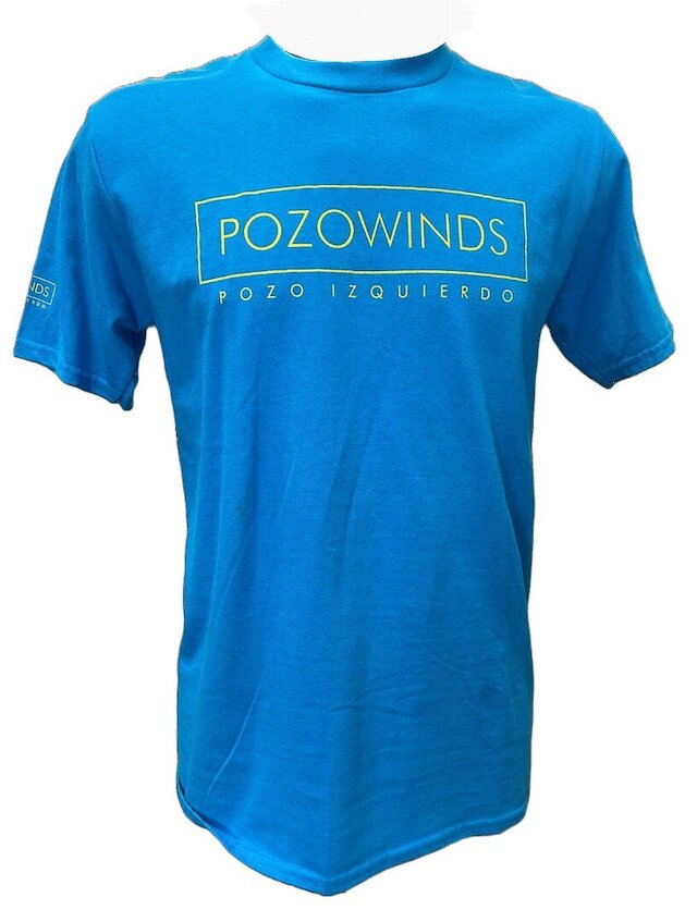 Camiseta PW Logo rectangular Azul