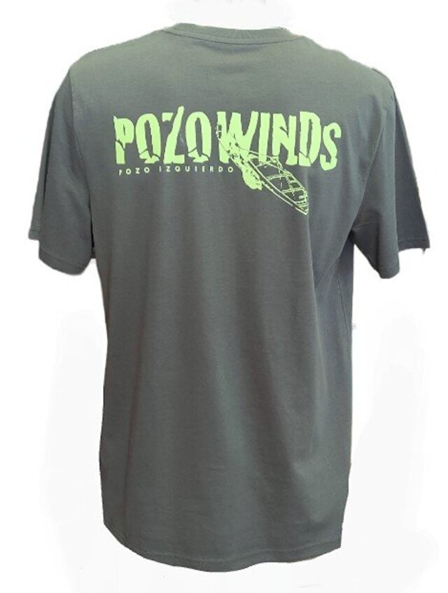 Camiseta PW Gris/Verde Organic