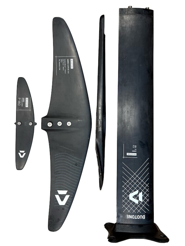 PACK DUOTONE AERO CARVE FOIL 850 + STABILIZER P180 + MAST ALU 85 + FUSELAGE ALU 66